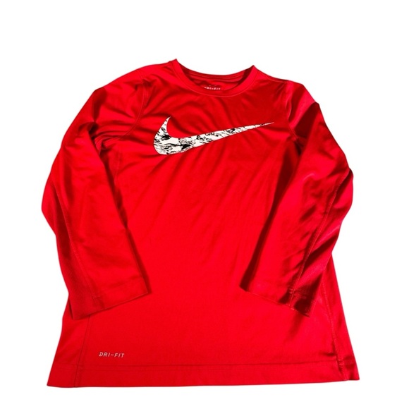 Nike Boys M Lot 4pc Dri-FIT T-Shirts Pants Athletic Elite Logo Swoosh Bundle - Picture 5 of 14